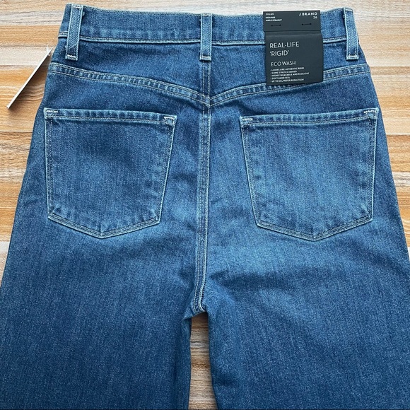 J Brand Jules Urbanite High Rise Straight Leg Ankle Jeans - Picture 8 of 11